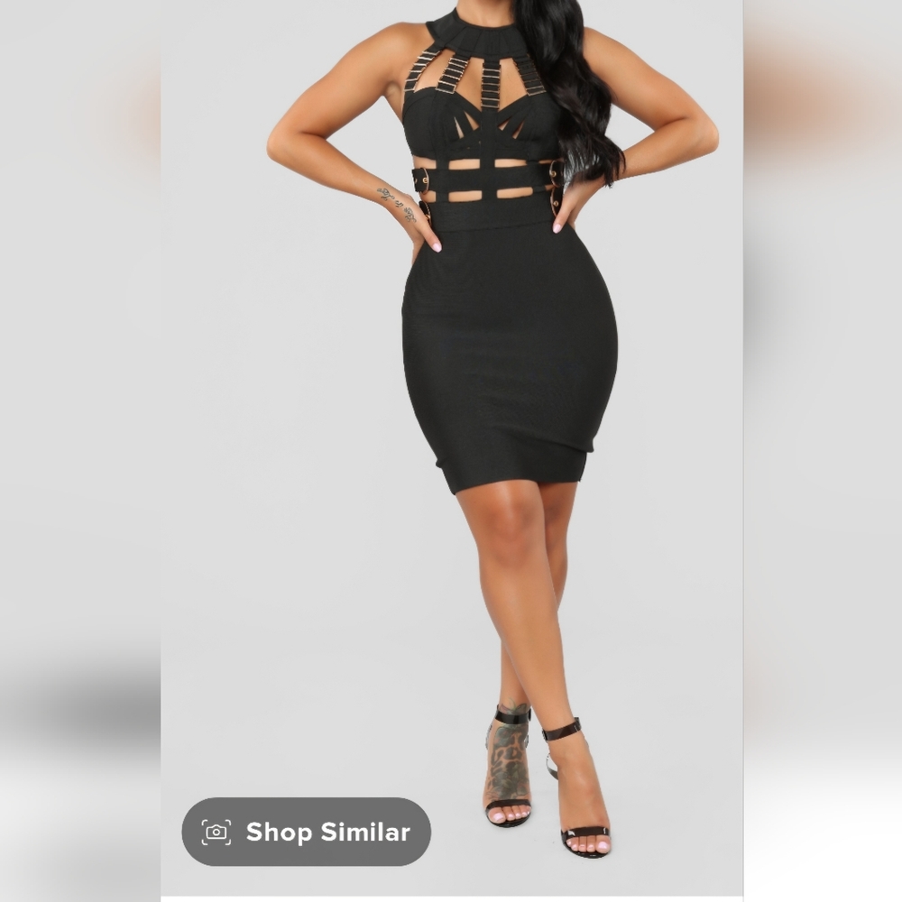 Fashion nova, small, black